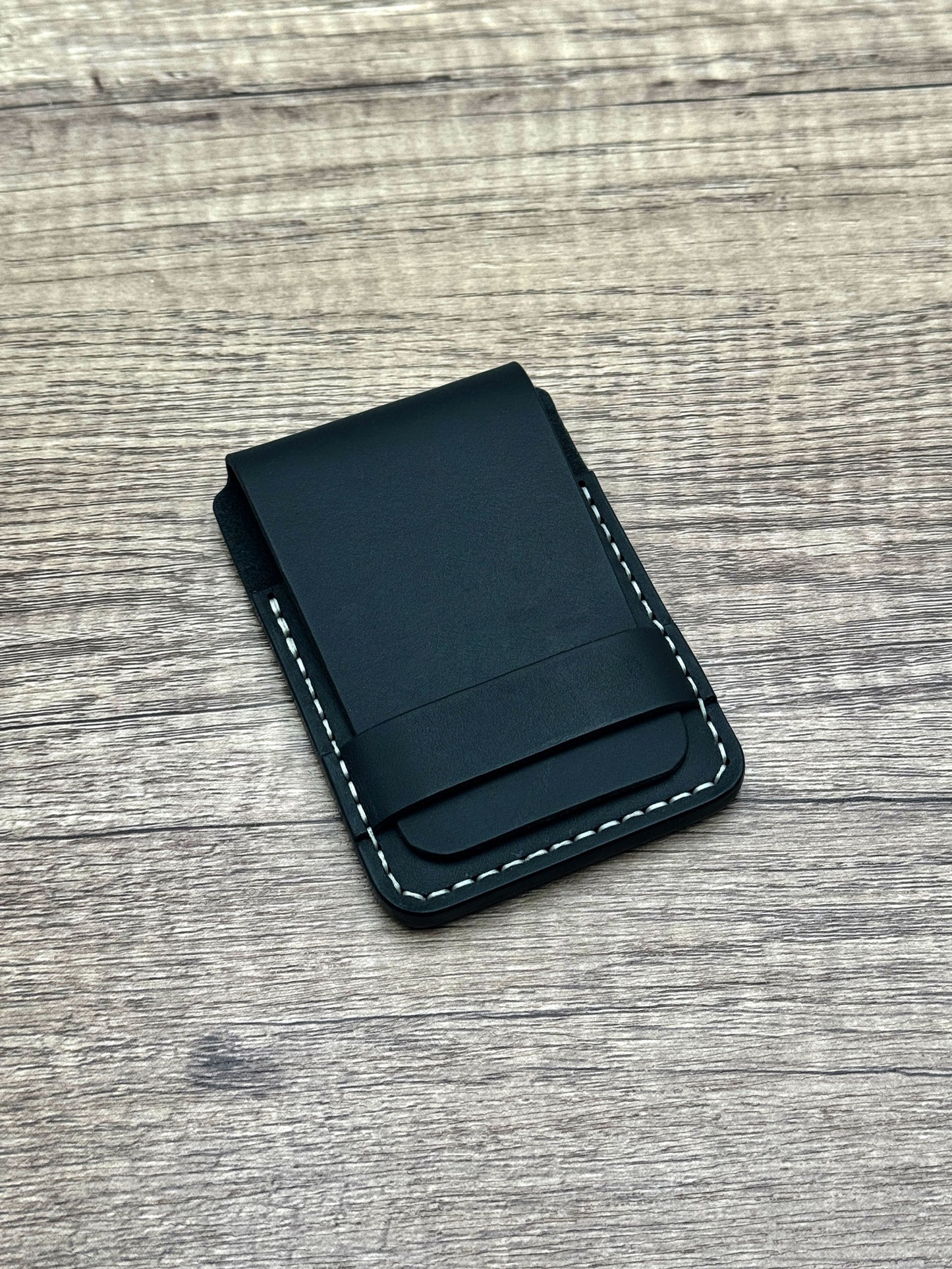 Newport Flap Wallet - Black
