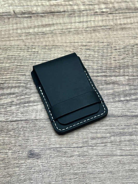 Newport Flap Wallet - Black