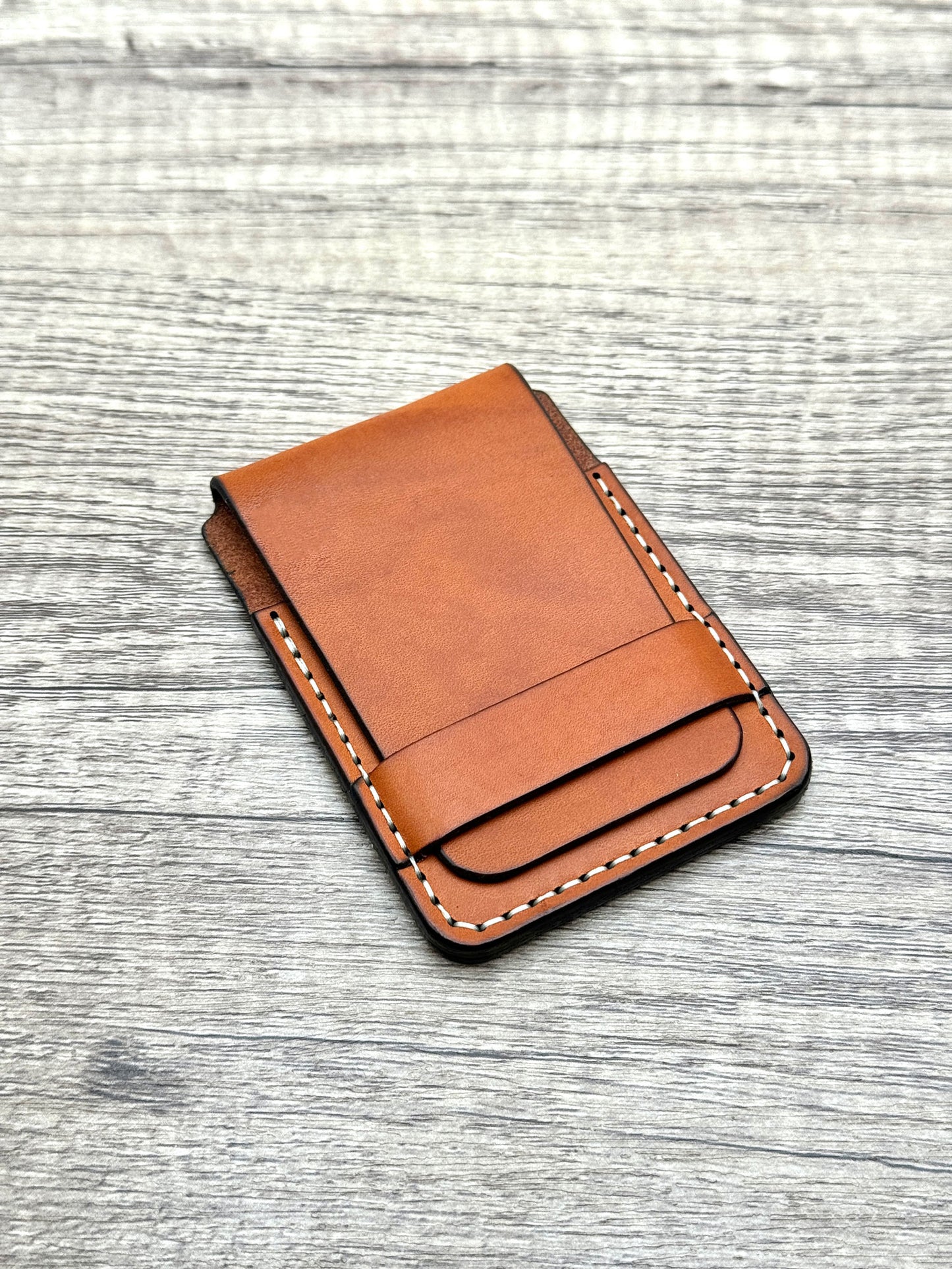 Newport Flap Wallet - Caramel