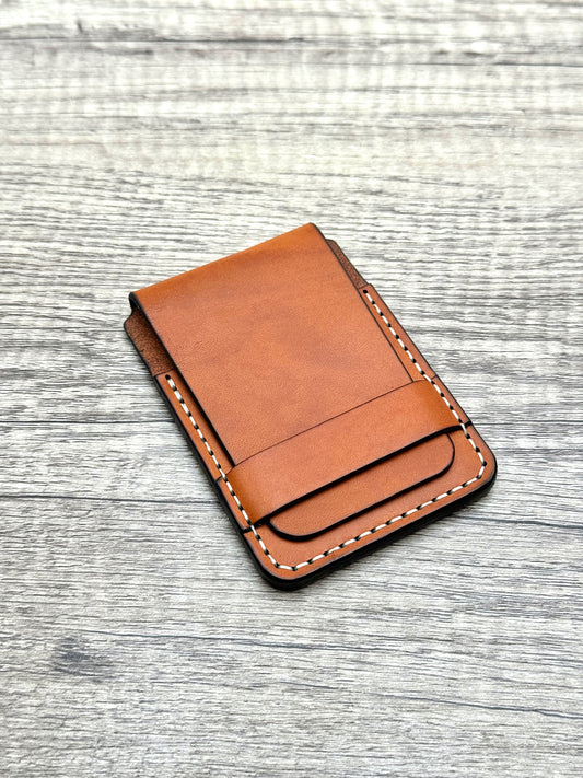 Newport Flap Wallet - Caramel