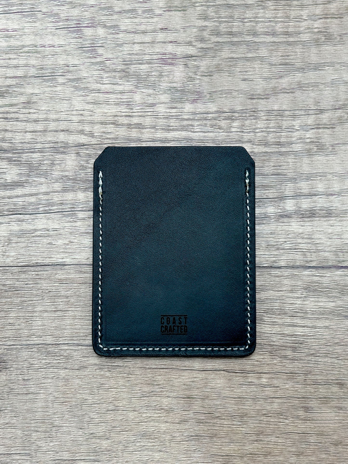 Stinson Slim - 2 Pocket Slim Card Wallet - Black