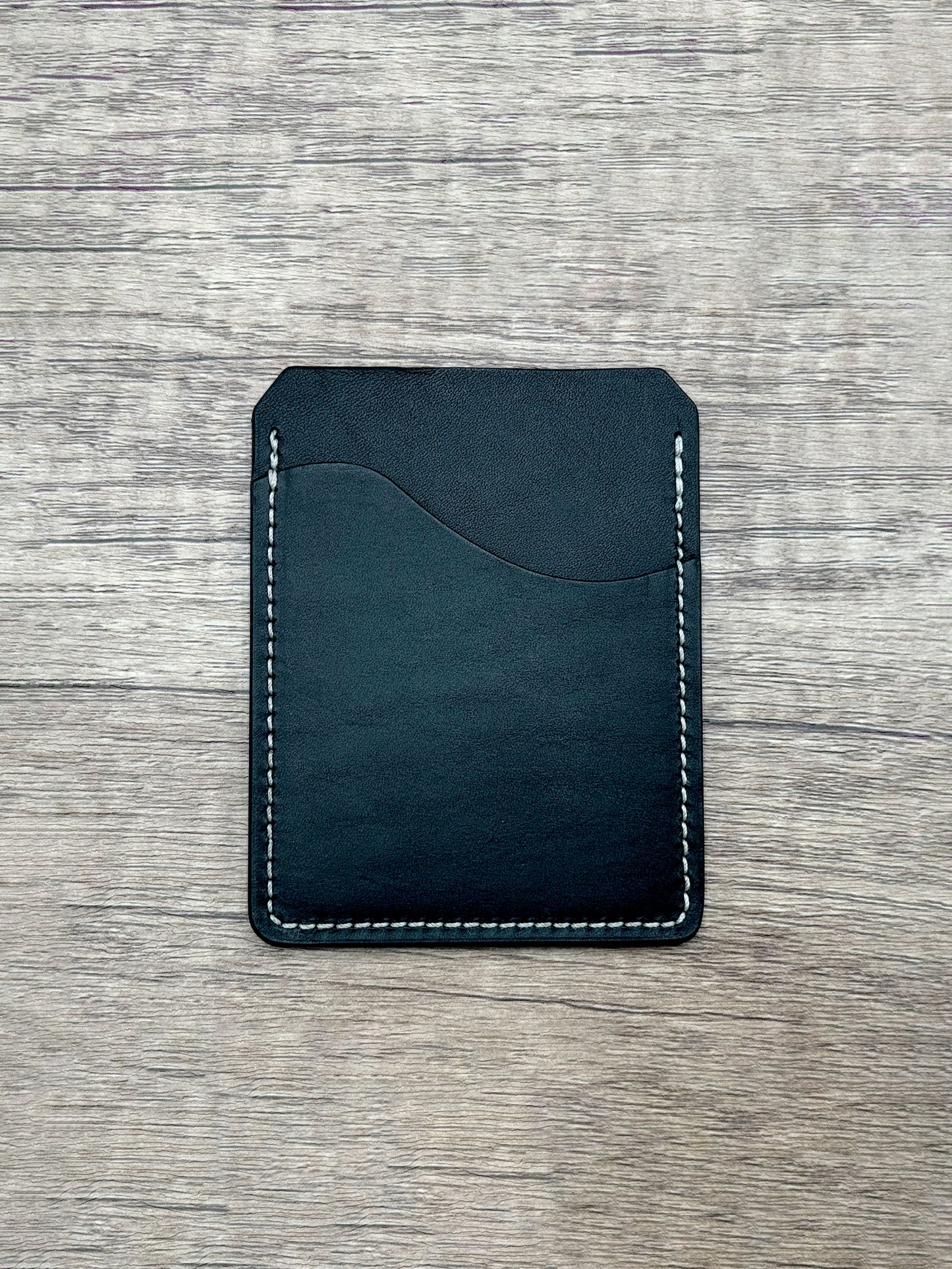 Stinson Slim - 2 Pocket Slim Card Wallet - Black