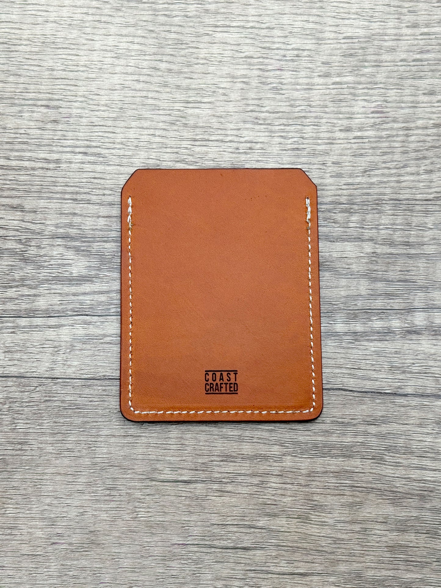 Stinson Slim - 2 Pocket Slim Card Wallet - Caramel