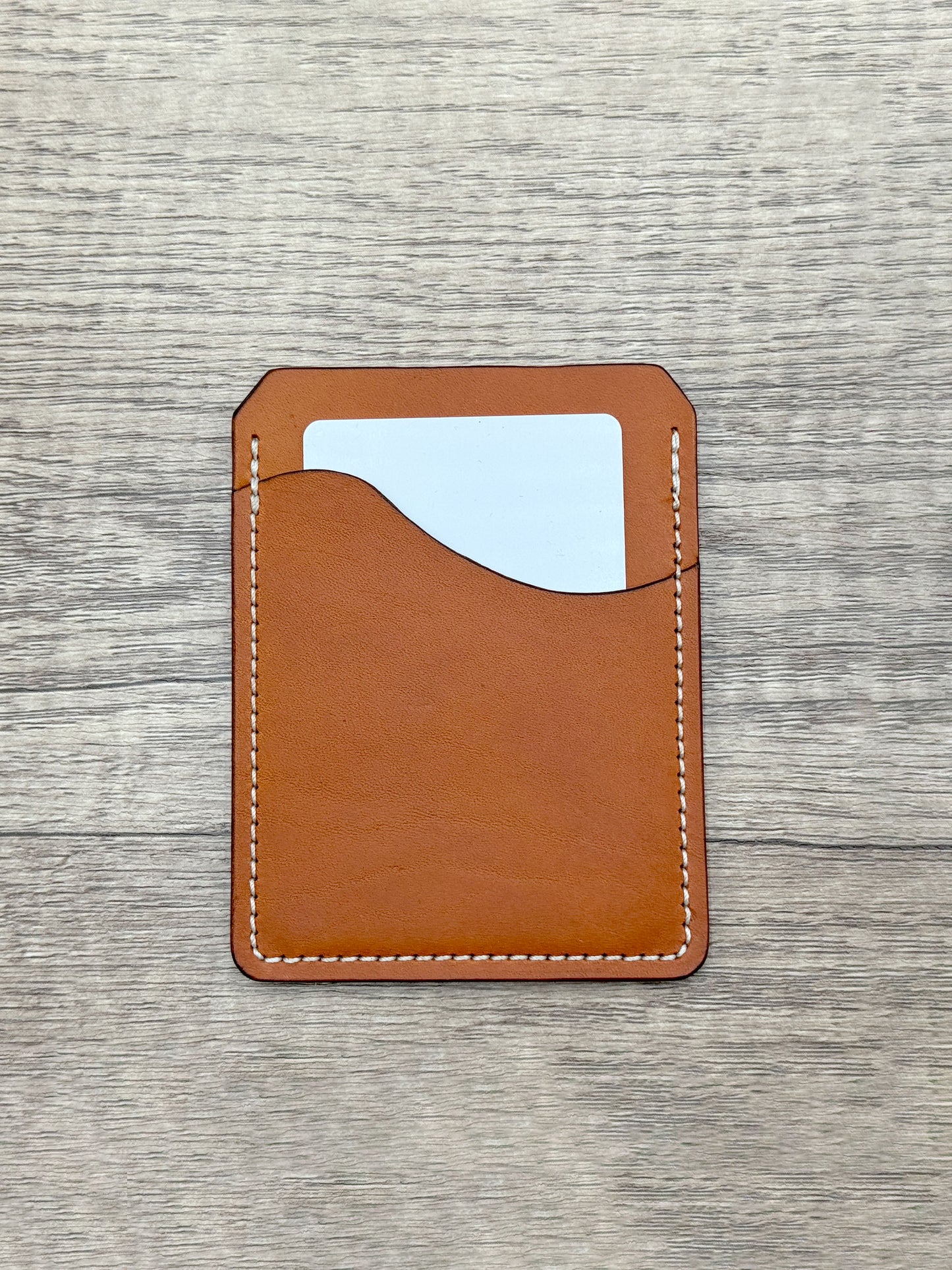 Stinson Slim - 2 Pocket Slim Card Wallet - Caramel