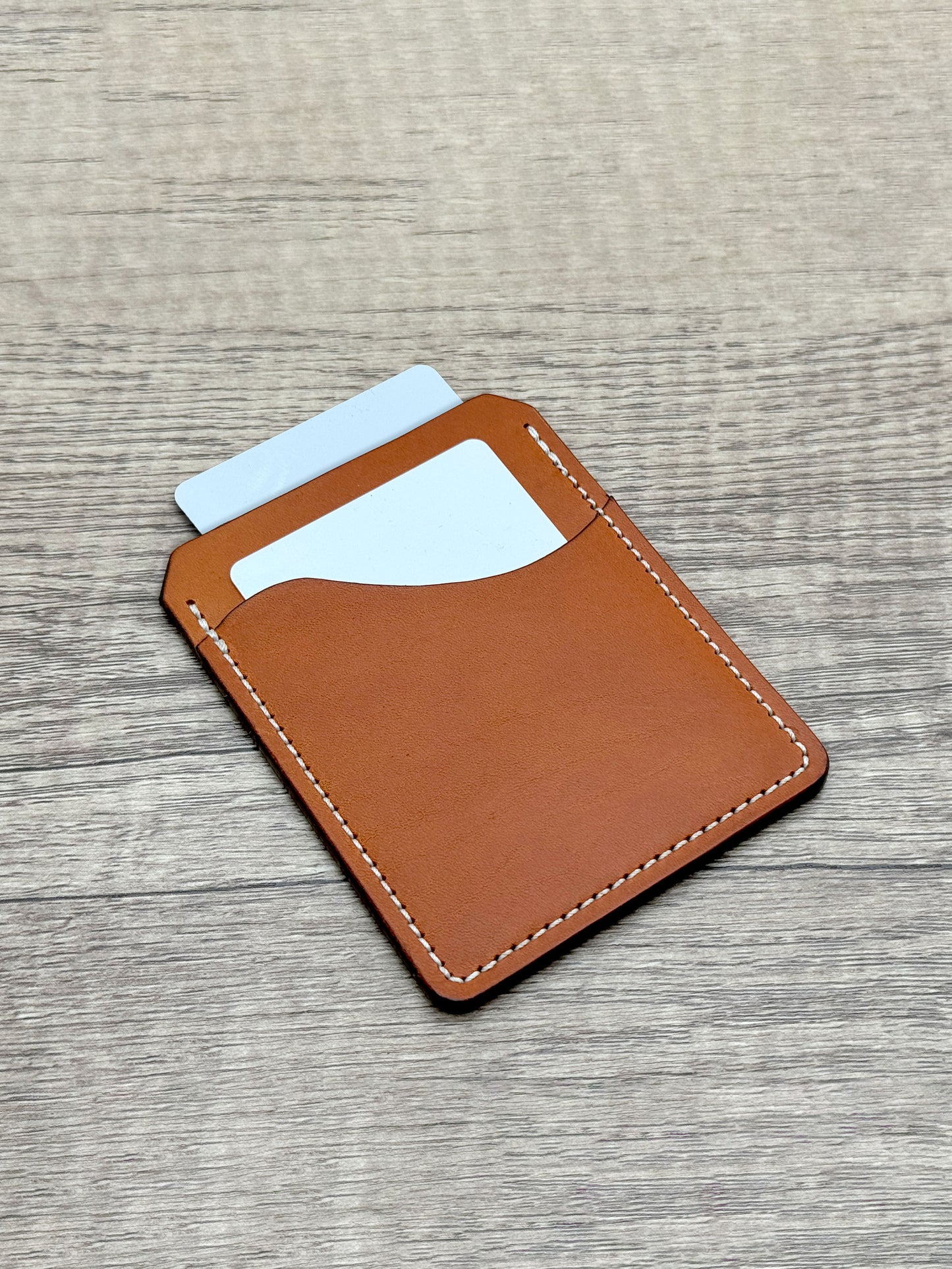 Stinson Slim - 2 Pocket Slim Card Wallet - Caramel