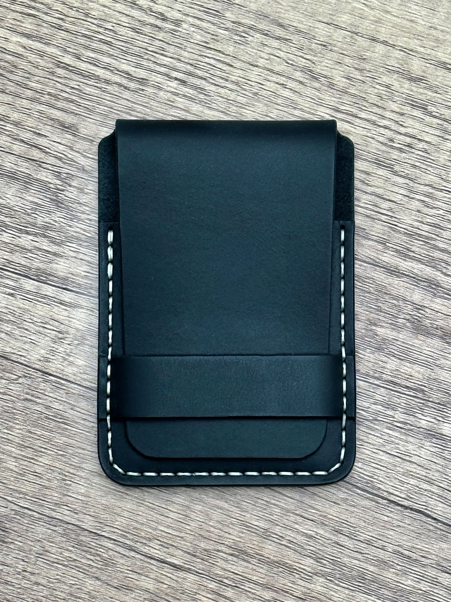 Newport Flap Wallet - Black