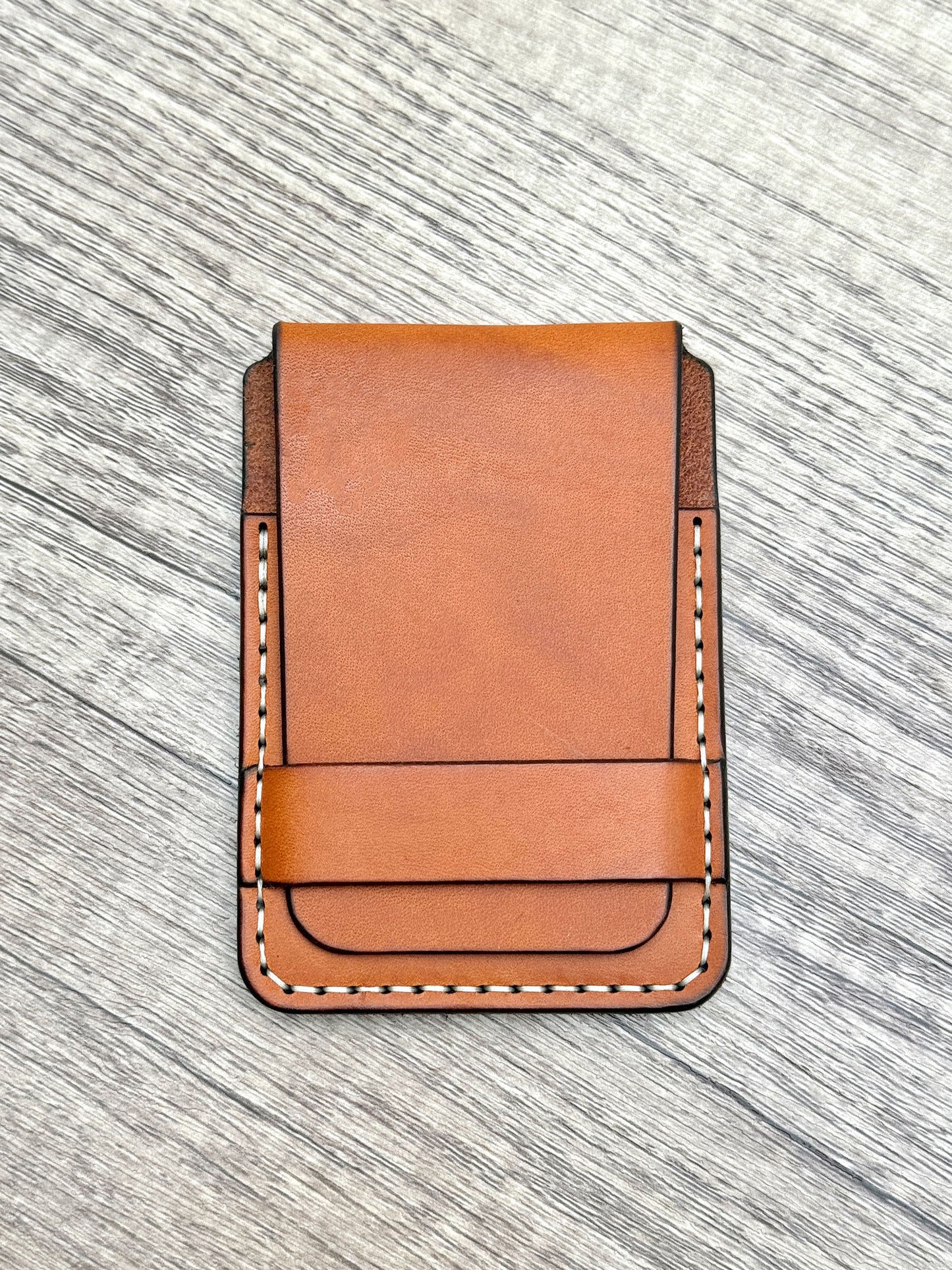 Newport Flap Wallet - Caramel
