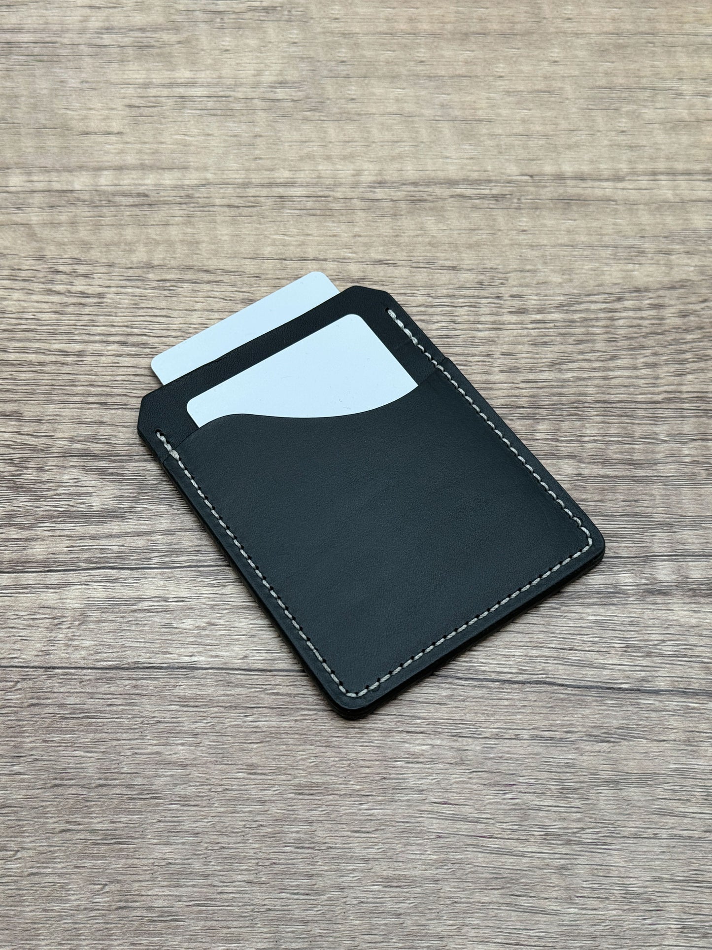 Stinson Slim - 2 Pocket Slim Card Wallet - Black