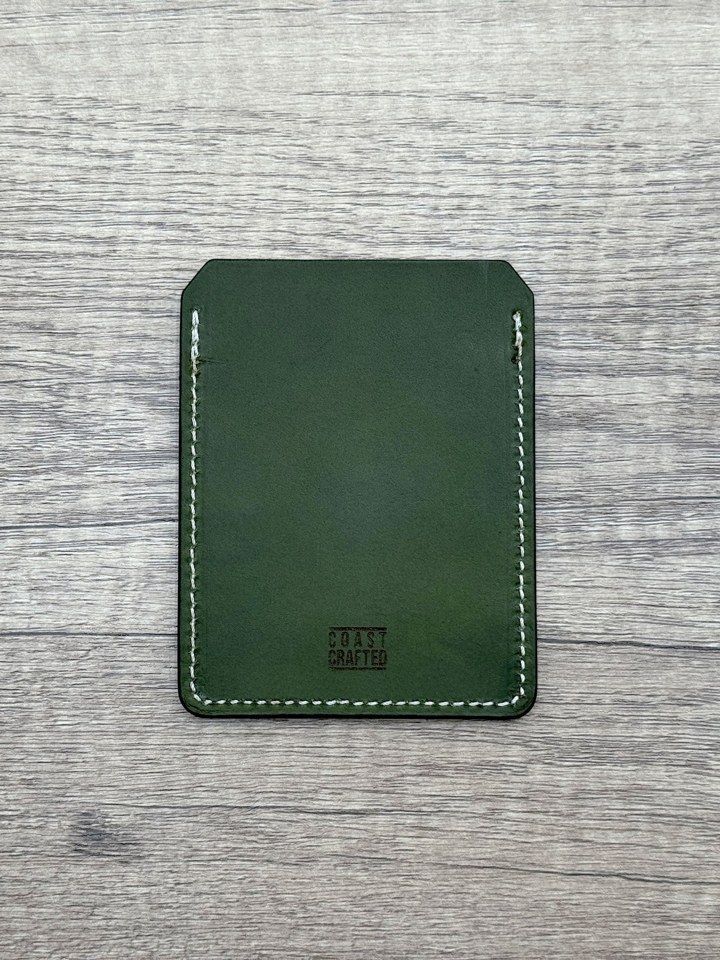Stinson Slim - 2 Pocket Slim Card Wallet - Olive Green