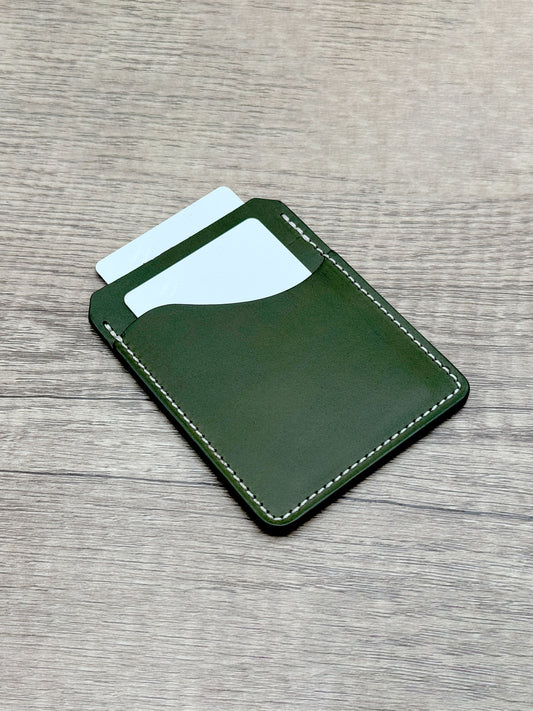 Stinson Slim - 2 Pocket Slim Card Wallet - Olive Green